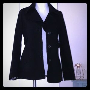 Black fitted jacket
